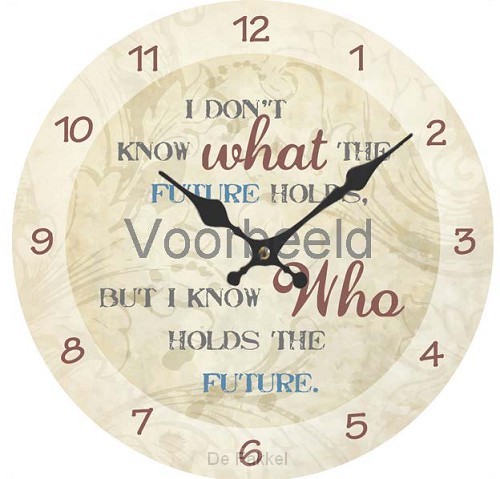 Klok I don't know what the future