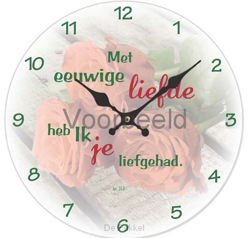 Met eeuwige liefde heb Ik je liefge