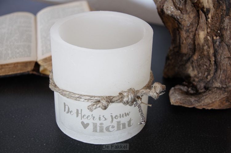 Windlicht S 'De Heer is jouw licht', Ivo