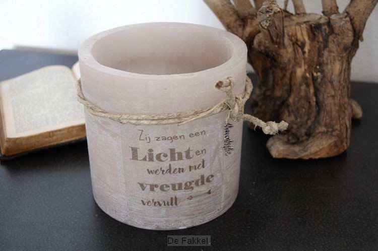 Zij zagen een licht, Taupe