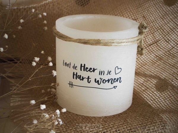 Laat de Heer in je hart wonen