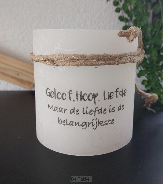 Geloof hoop en liefde