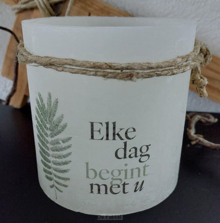 Elke dag begint met U