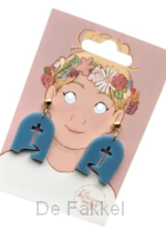 Bloemenroosje-grijsblauw