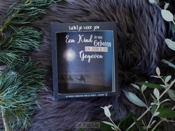 Lichtje voor jou: Een kind is ons gebore