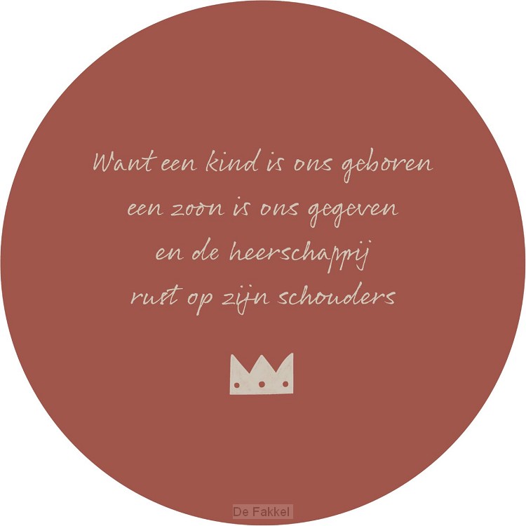 Want een kind is ons geboren