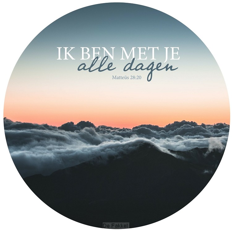 muurcirkel. Ik ben met je