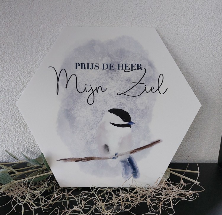 Honinggraat muurcirkel Prijs de Heer