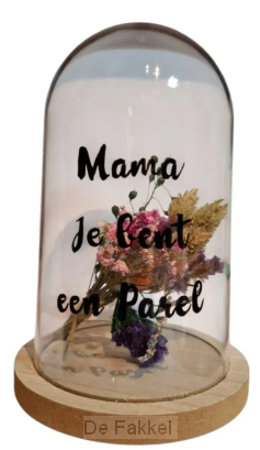 stolpje met tekst