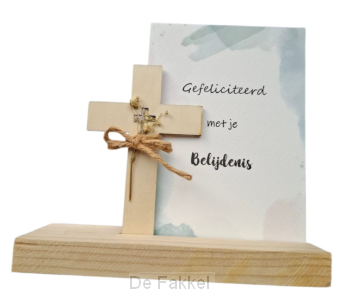 kruis met kaart belijdenis