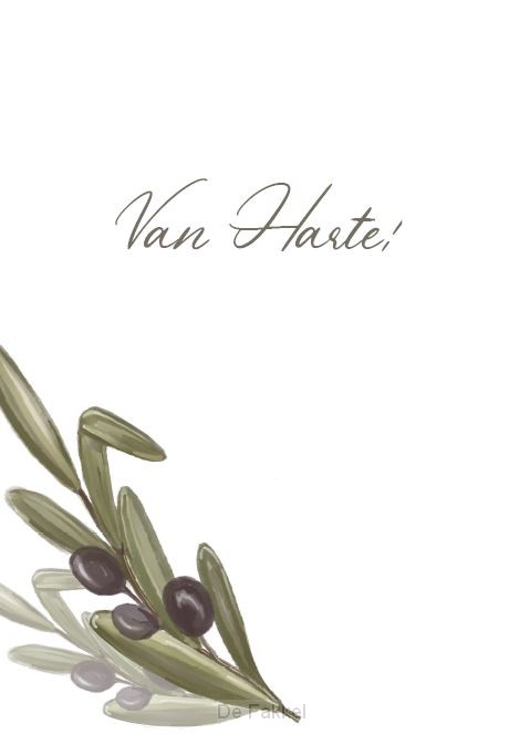 Van harte