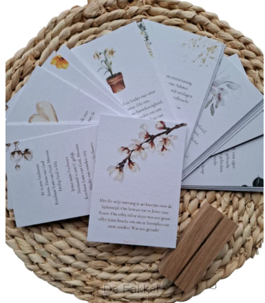 richting Pasen met blokje