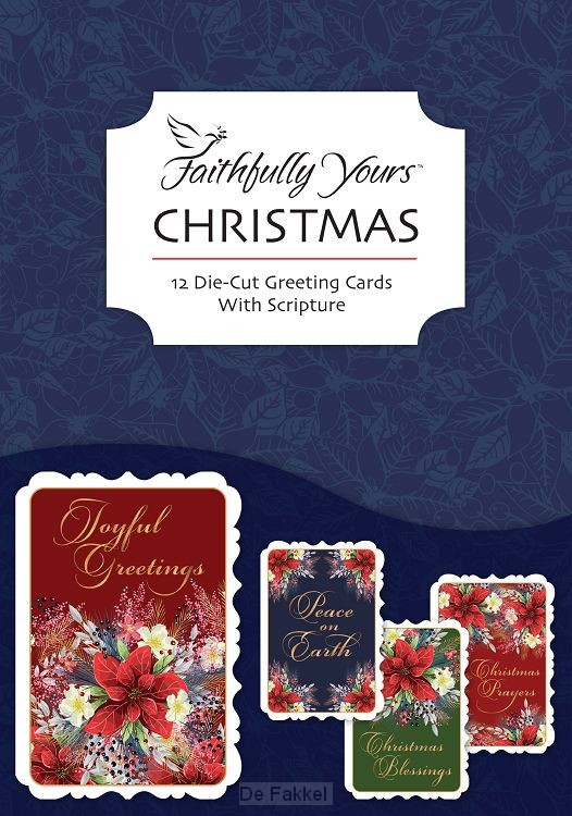 Boxed cards pointsettia