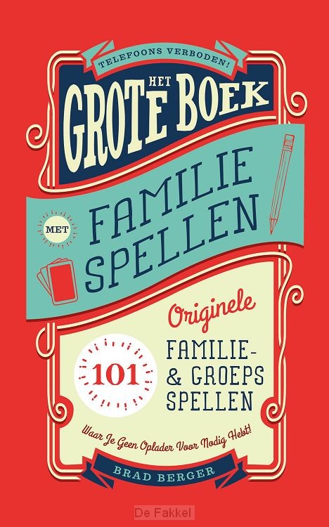 Grote boek met familiespellen