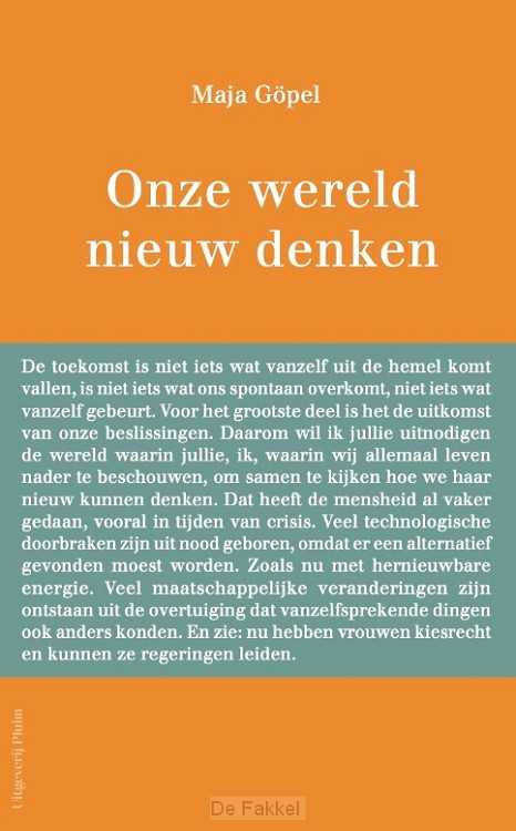 Onze wereld nieuw denken