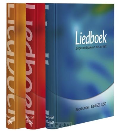 Liedboek - set 3 koorbundels