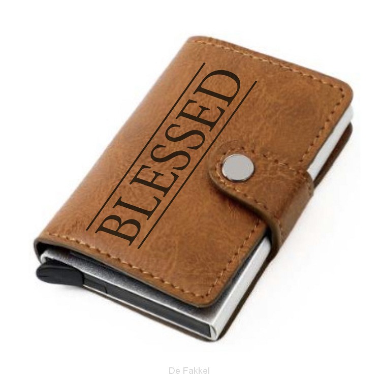 Wallet blessed lichtbruin