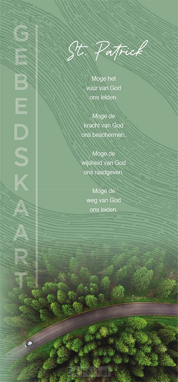 Gebedskaart St Patrick