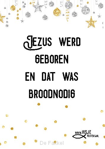 Jezus werd geboren