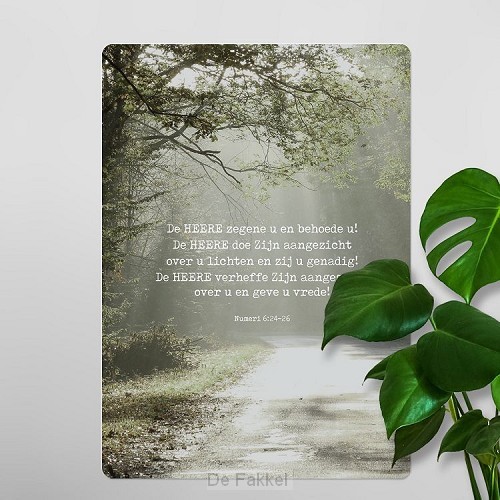 Interieurbord A4 Zegenbede