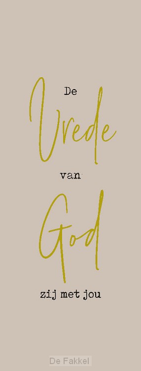 Boekenlegger de Vrede van God