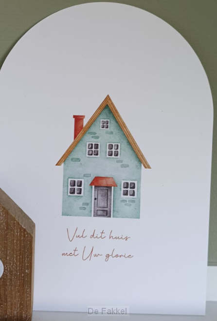 Muurvorm Vul dit huis