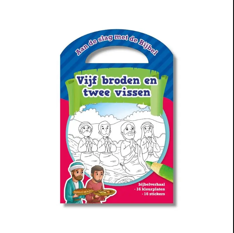Vijf broden en twee vissen incl stickers