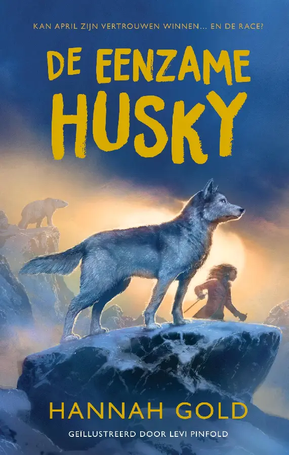 De eenzame husky