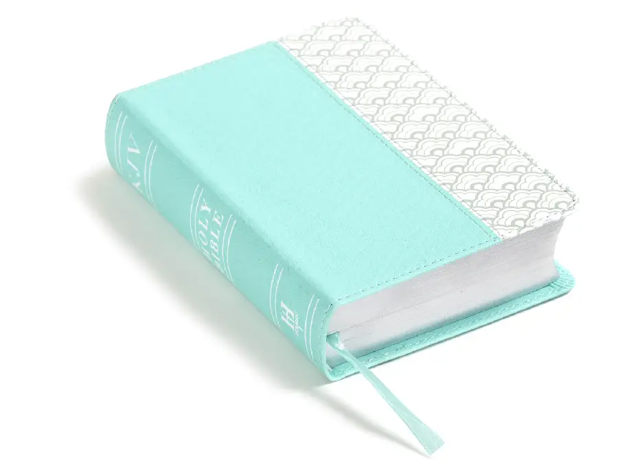 KJV LP compact bible mint green