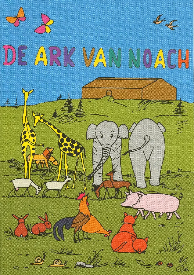 Ark van Noach lees kleur en knutselboek