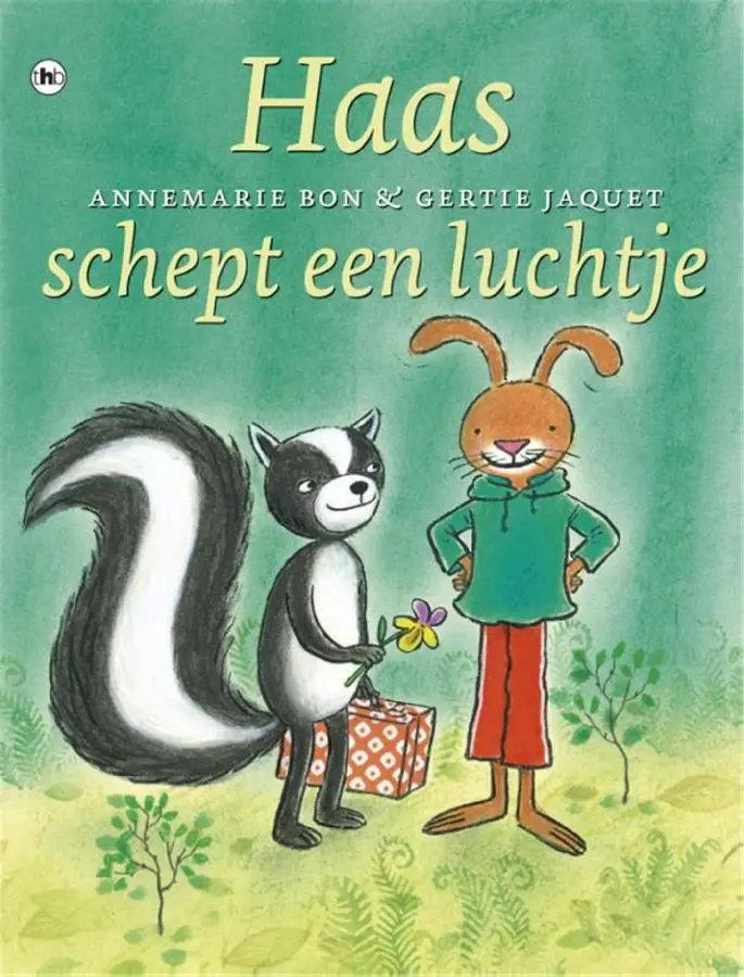 Haas schept een luchtje