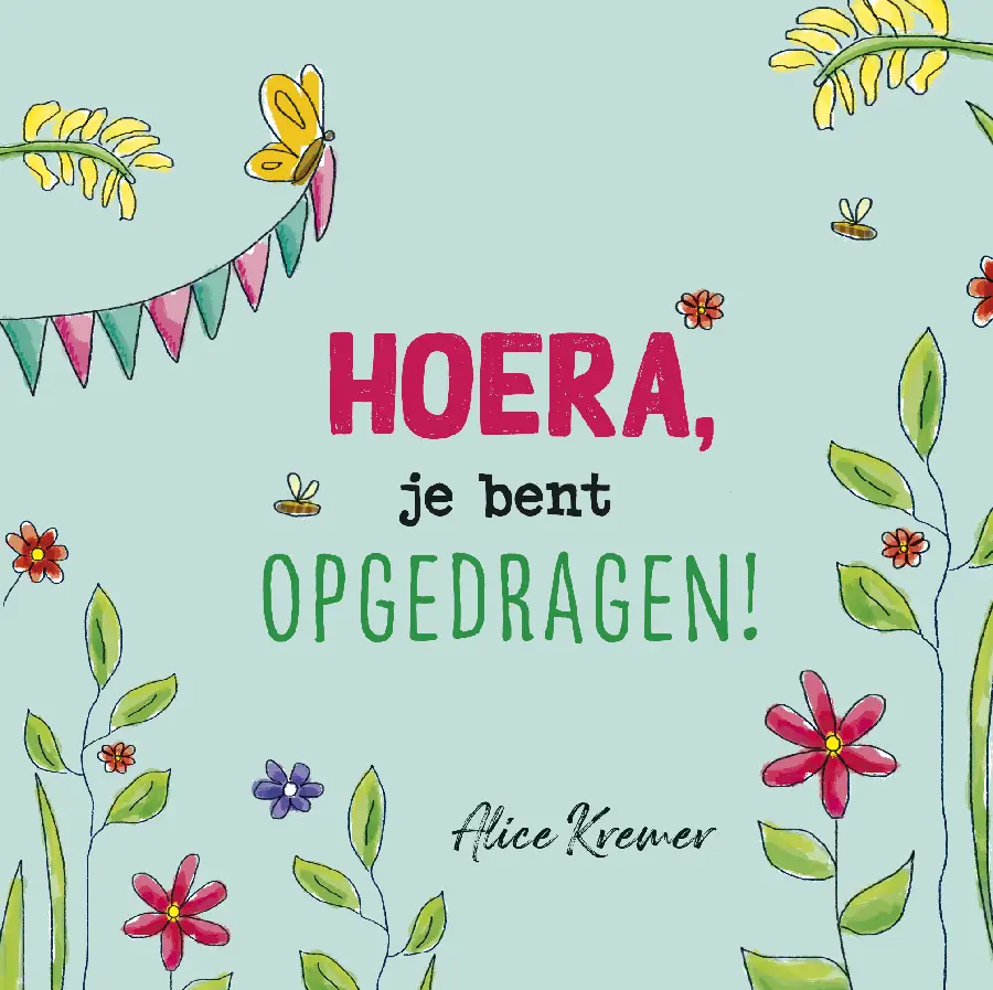 Hoera je bent opgedragen!