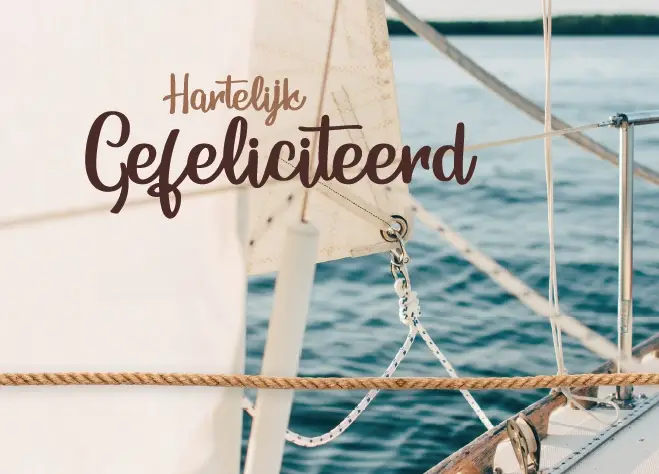 Gefeliciteerd