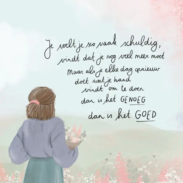 Je voelt je vaak zo schuldig