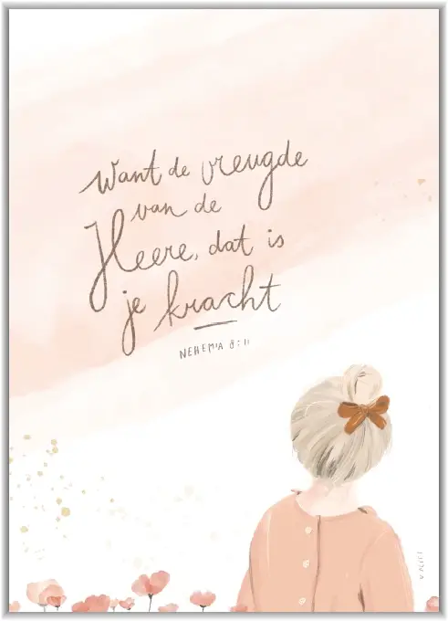 Want de vreugde van de Heere