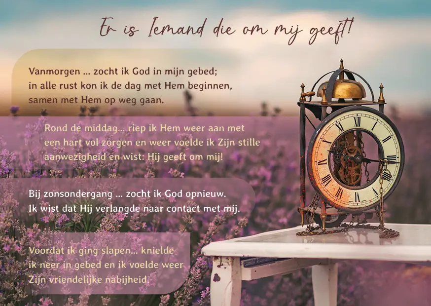 Er is Iemand die om mij geeft!