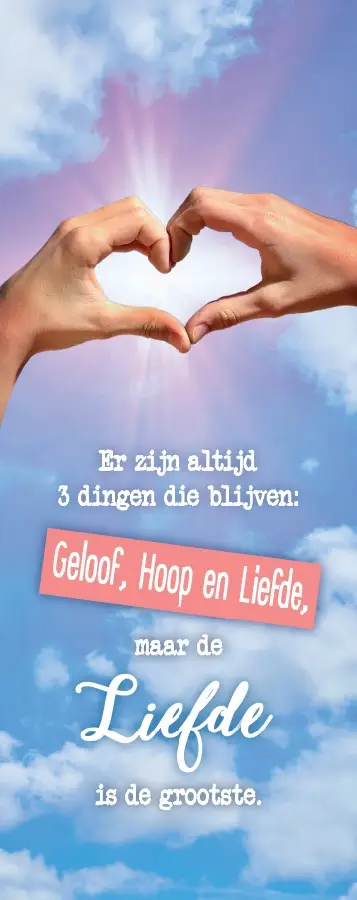 Geloof hoop en liefde