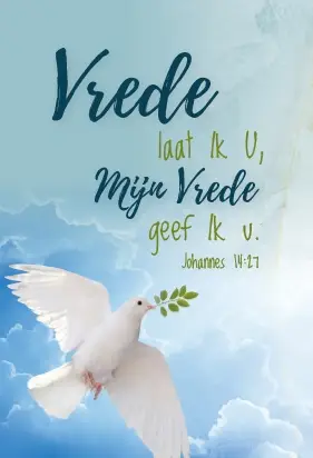 Vrede laat Ik u