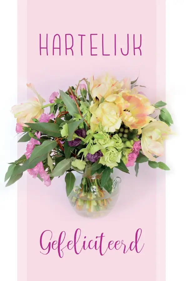 Hartelijk Gefeliciteerd
