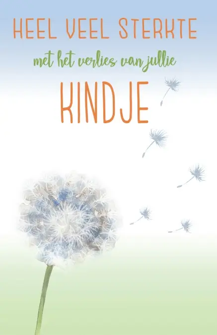 Bemoedinging overlijden kindje