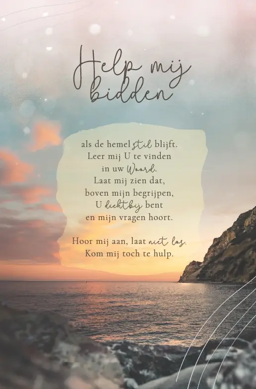 Enkele Kaart I will be there