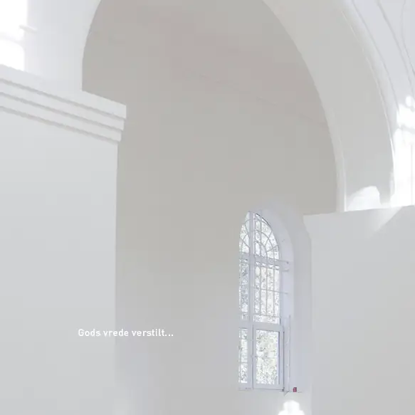 Kaart Gods vrede verstilt