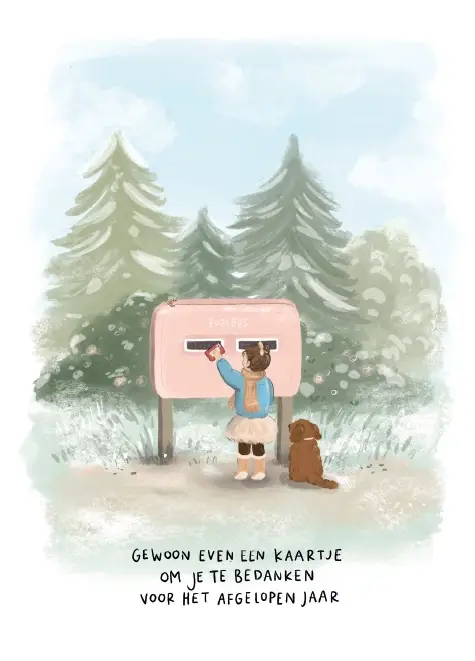 Gewoon even een kaartje