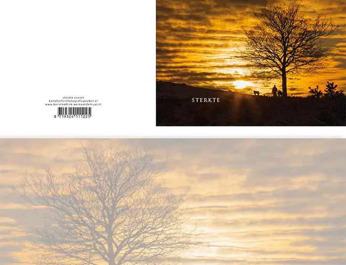 Panoramawenskaart sterkte zt sunset