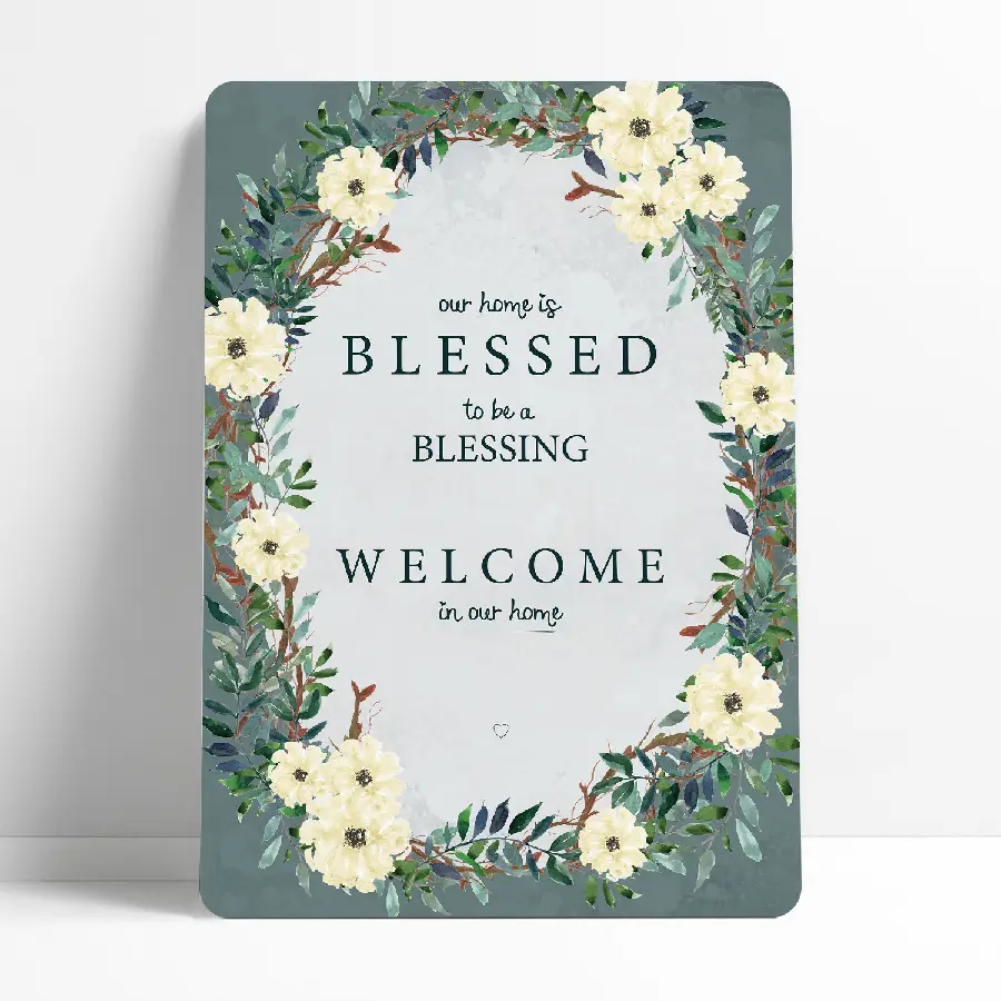 Our home is blessed to be a blessing