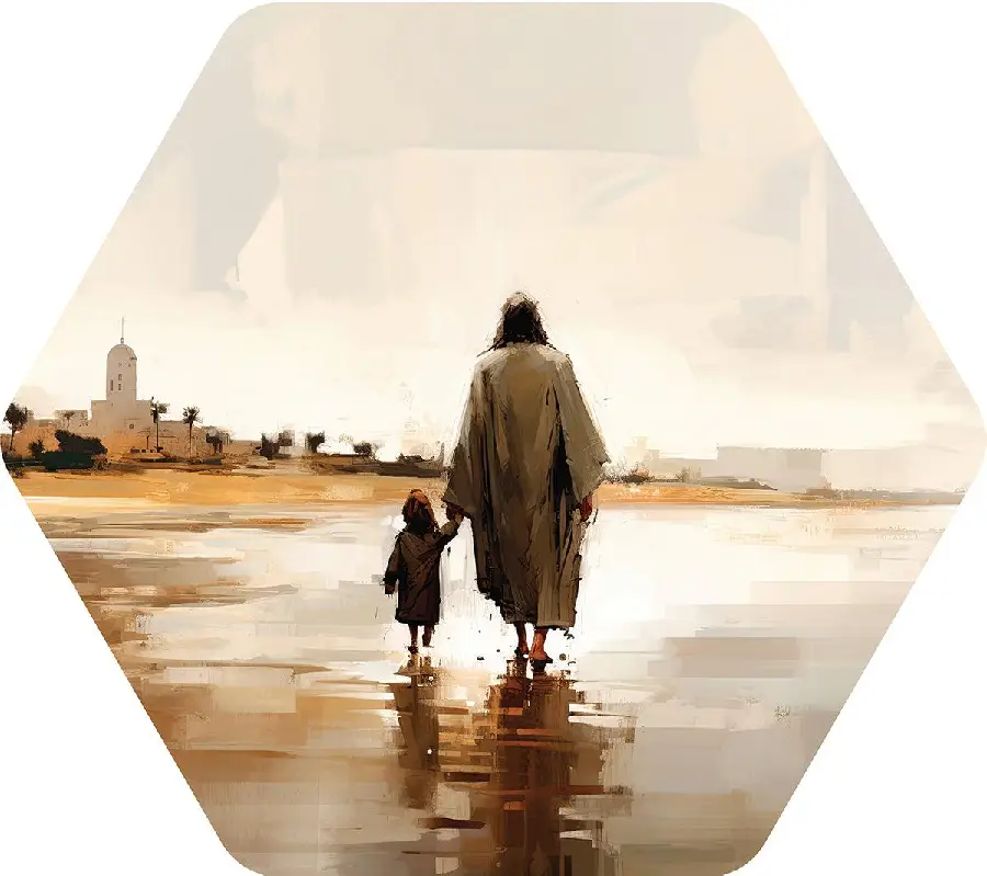 Wandelen met Jezus medium