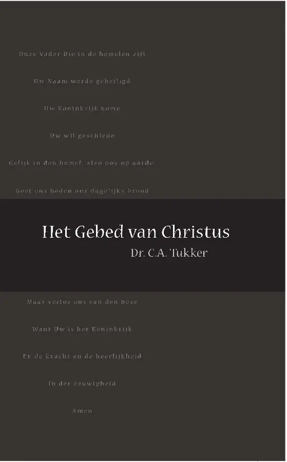 Het Gebed van Christus