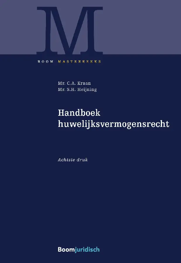 Handboek huwelijksvermogensrecht