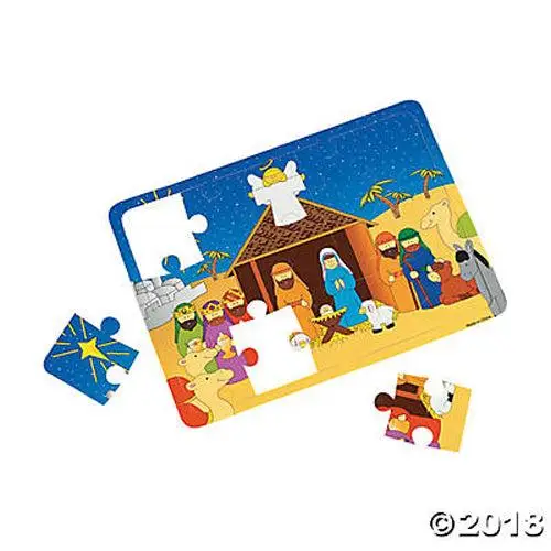 Foam nativity puzzle set6