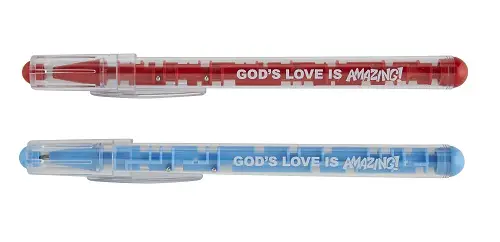 Pen/puzzle God's love is amazing set4